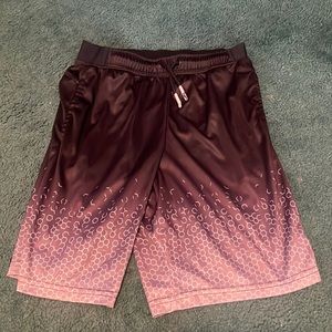 All in motion black basketball shorts